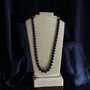 Vintage 90’s satin bead necklace.